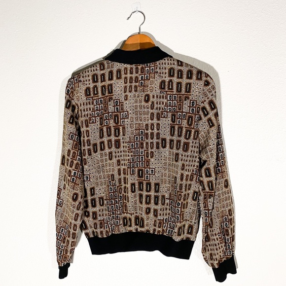 Vintage 80s eclectic blouse - Picture 6 of 8